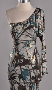 Pant Splash One Sleeve Dress